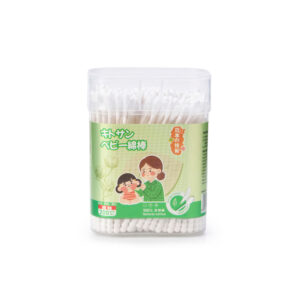 Tăm Bông Trẻ Em Thân Giấy Winmax (Hộp 200 Que)